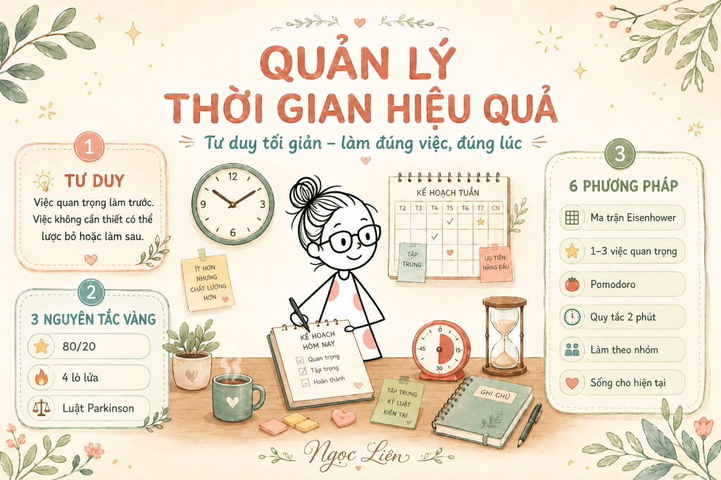 QUẢN LÝ THỜI GIAN HIỆU&nbsp;QUẢ