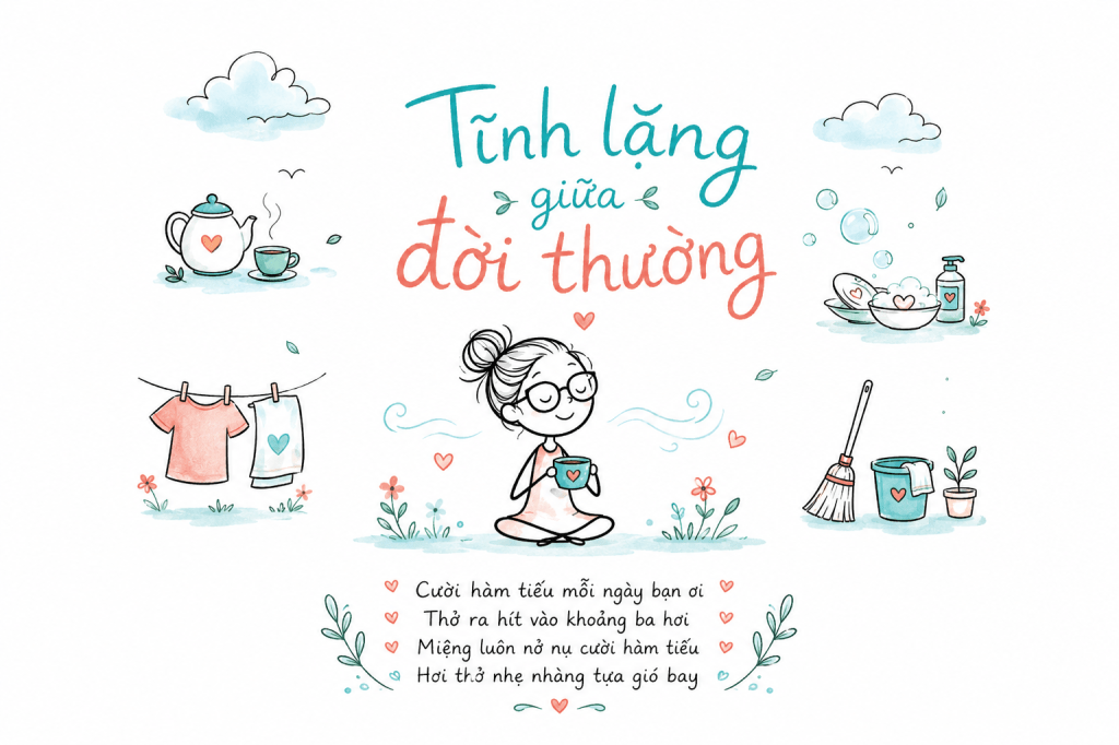 TĨNH LẶNG GIỮA ĐỜI&nbsp;THƯỜNG
