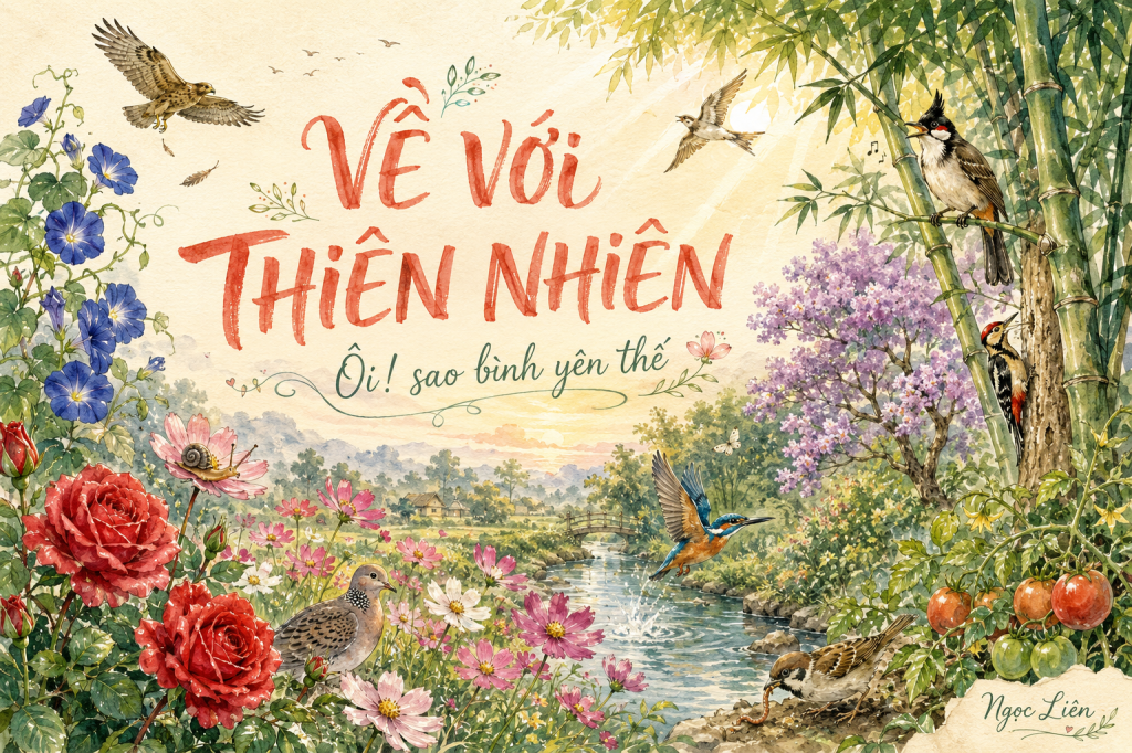 VỀ VỚI THIÊN&nbsp;NHIÊN