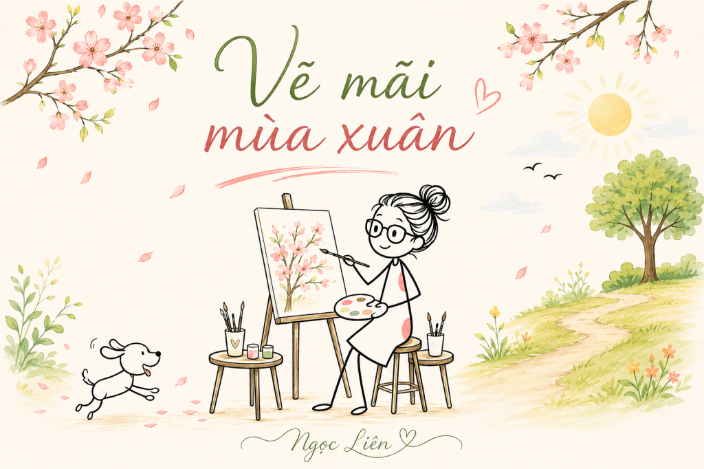 VẼ MÃI MÙA XUÂN